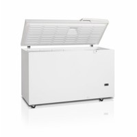 Laboratoriumvriezer | wit | Elektronische thermostaat met alarm | 150x70,5x94,5(h) cm