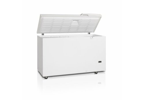  HorecaTraders Laboratoriumvriezer | wit | Elektronische thermostaat met alarm | 150x70,5x94,5(h) cm 