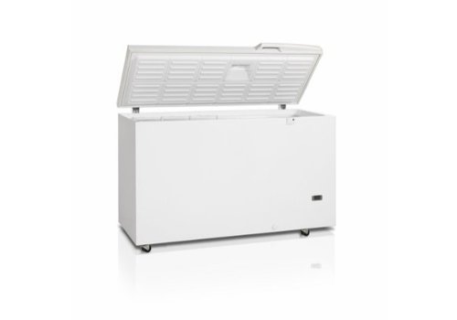  HorecaTraders Laboratory Freezer | white | Electronic thermostat with alarm | 150x70.5x94.5(h) cm 