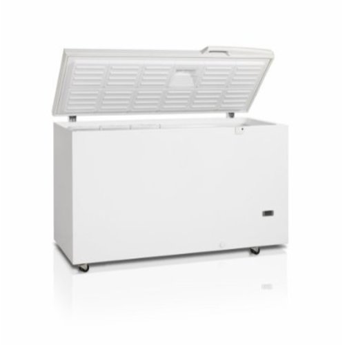  HorecaTraders Laboratoriumvriezer | wit | Elektronische thermostaat met alarm | 150x70,5x94,5(h) cm 