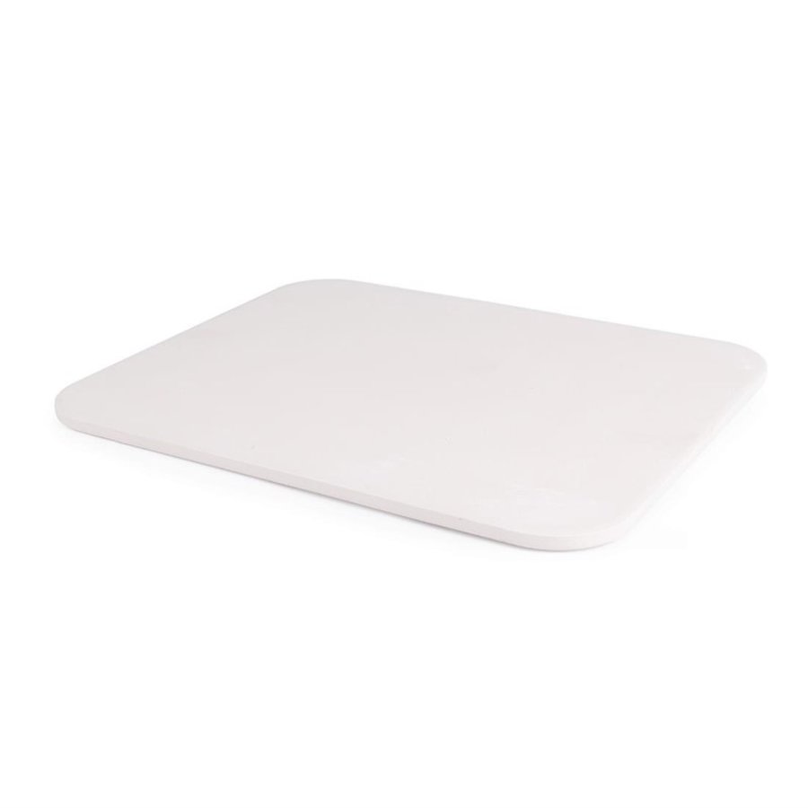 Pizza stone | Rectangular | Includes metal holder