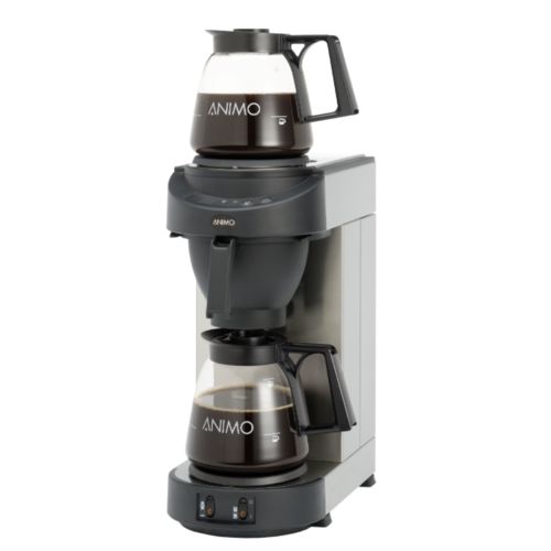  Animo Koffiezetapparaat M100 | zwart | 2 kannen 