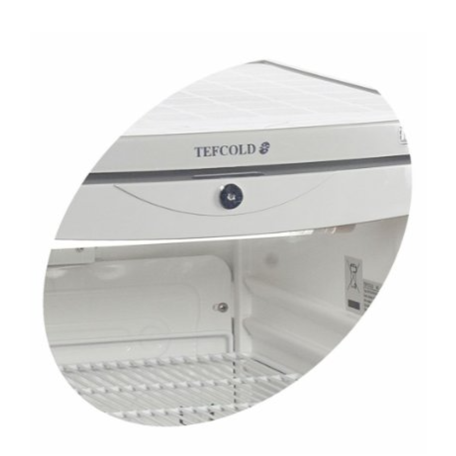 Refroidisseur de bouteilles | Porte battante | 4 pieds réglables | BC85