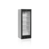 HorecaTraders Flaschenkühler | Schwarz | LED-Innenraumbeleuchtung | 60x64x164cm