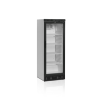 Bottle Cooler | Black | LED interior lighting | 60x64x164cm