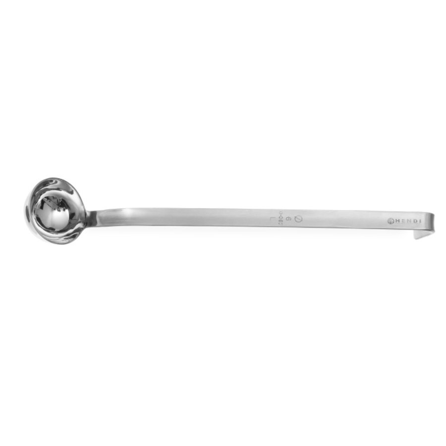 Serving spoon non-drip | stainless steel | Thickness 2.7mm | ø60x320 mm