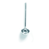 Opscheplepel non-drip | RVS |  Dikte 2,7 mm | ø60x320 mm