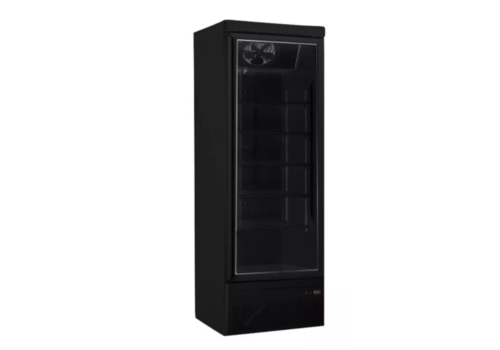  Saro Refrigerator with glass door | 1 / +10 °C | black | 75 x 71 x 200.3 cm 