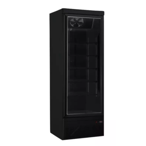  Saro Refrigerator with glass door | 1 / +10 °C | black | 75 x 71 x 200.3 cm 