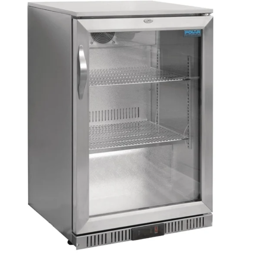 Polar Stainless steel bar cooling with swing door | 138L | 90(h)x60x52 cm 