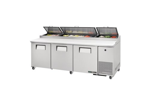  True Pizza workbench | TPP-93| 3-door | 82x237x114(h)cm 