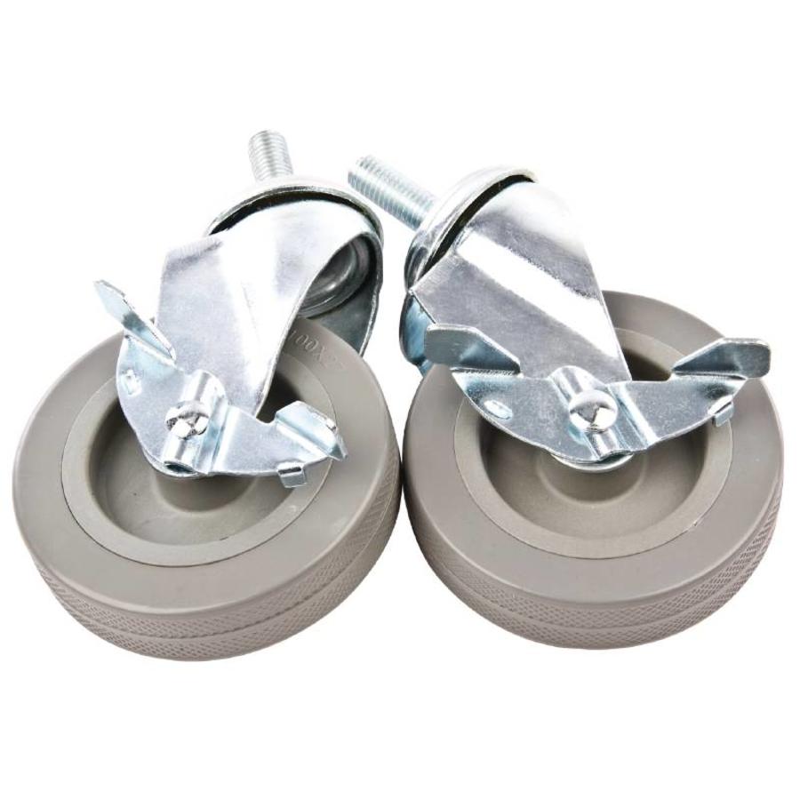Castor wheel set (4 pieces)