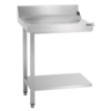 HorecaTraders Discharge table | stainless steel | Adjustable