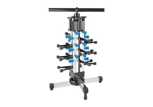  HorecaTraders Table model plate rack | 12 plates | 50(h) x 35(w) x 35(d)cm 
