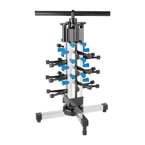  HorecaTraders Tischmodell Tellerständer | 12 Teller | 50 (H) x 35 (B) x 35 (T) cm 