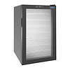 Polar C Series Wine Cooling | glass door | black | 128L | 84.8(h) x 49.5(w) x 56.5(d)cm