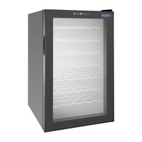 C Series Wine Cooling | glass door | black | 128L | 84.8(h) x 49.5(w) x 56.5(d)cm