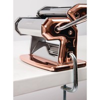 Machine à pâtes chromée en cuivre | acier | 20,5 (h) x 18,5 (l) x 17,5 (p) cm