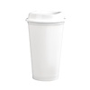 HorecaTraders Olympia polypropylene reusable coffee cup 450ml (25 pieces)