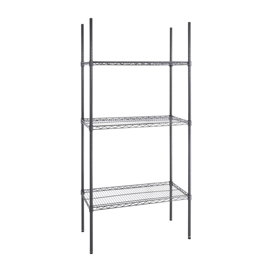 Shelving unit | 3 floors | 1820x915x457mm