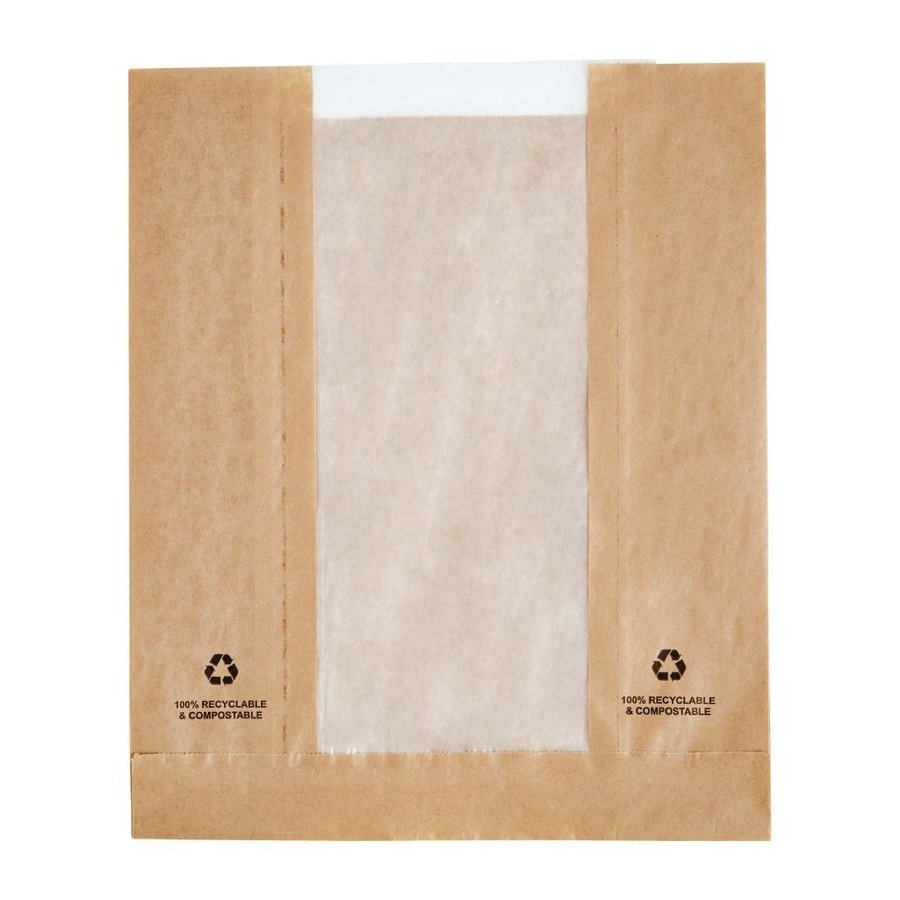 Food bags with glassine window | 1000 pieces
