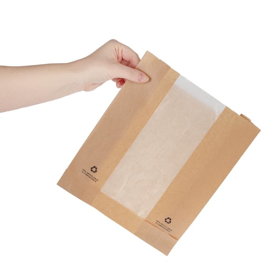 Food bags with parchment window | 1000 pieces
