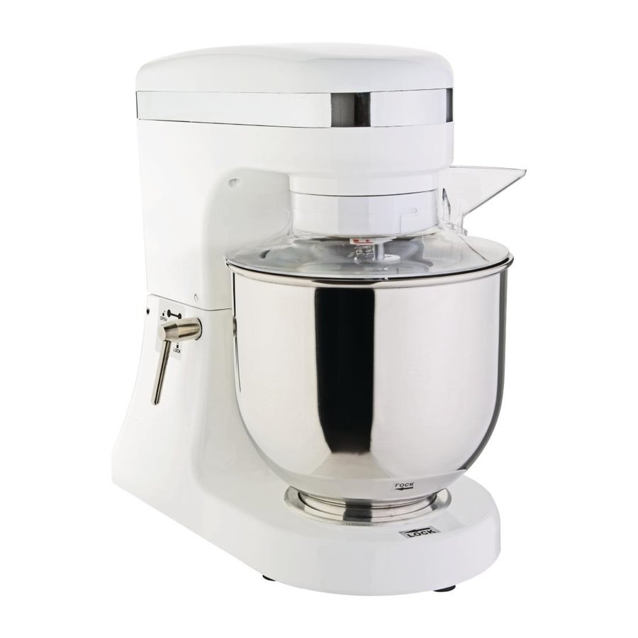 Buffalo planetaire mixer 7L wit