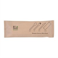 Ensemble de couverts en bois | 250 pièces | 8,5 cm