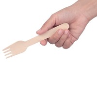 Ensemble de couverts en bois | 250 pièces | 8,5 cm