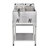 HorecaTraders Stand for double fryer | 7.54 | 67(h) x 57.5(w) x 46.5(d)cm