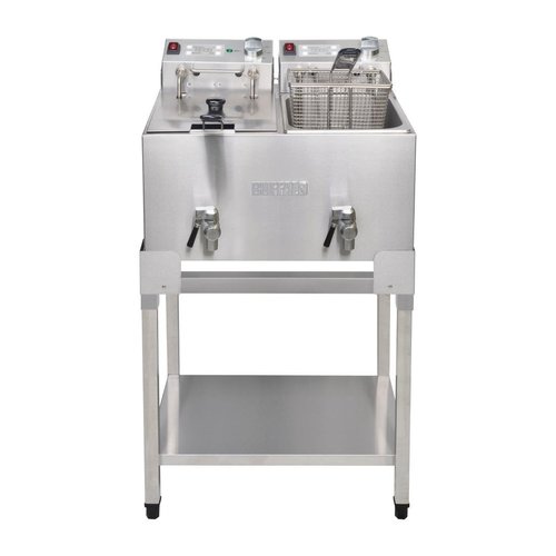  HorecaTraders Base for double fryer | 7.54 | 67(h) x 57.5(w) x 46.5(d)cm 