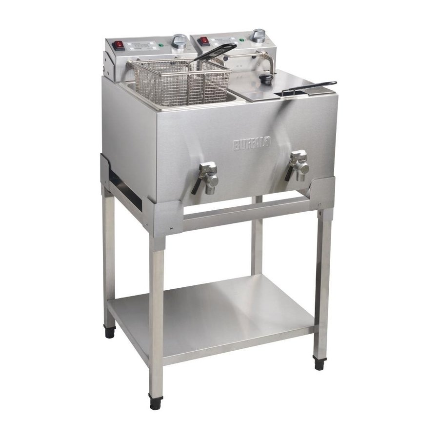 Stand for double fryer | 7.54 | 67(h) x 57.5(w) x 46.5(d)cm