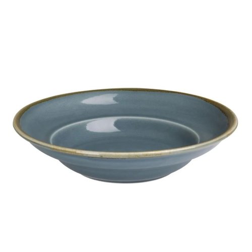  Olympia Kiln Pasta Bowls | Blue | 25cm | 4 pieces 