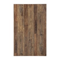 Pre-drilled rectangular table top | Urban Dark | 1100x700mm
