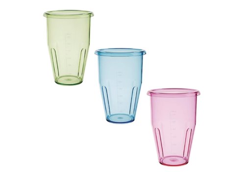  HorecaTraders Milkshake Cups | set of 3 | 0.9L 