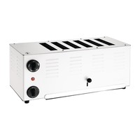 Regent Toaster | 6 slots | white | 25.5(h) x 44(w) x 21(d)cm