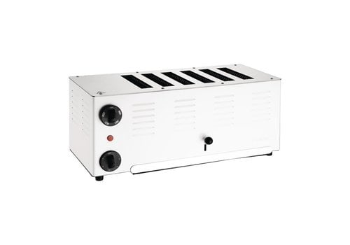  Rowlett Regent Toaster | 6 slots | white | 25.5(h) x 44(w) x 21(d)cm 