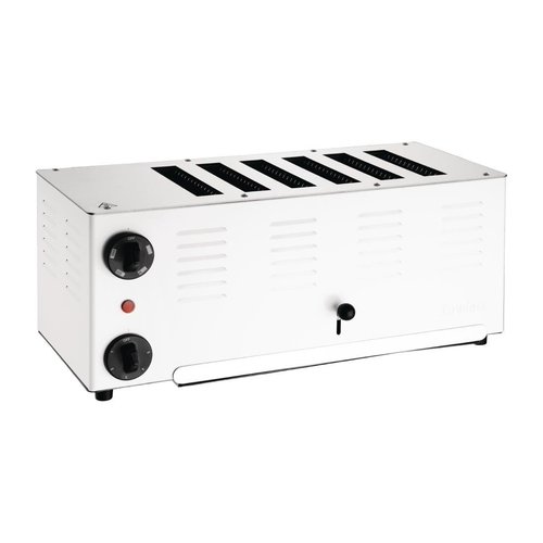  Rowlett Regentoaster | 6 Steckplätze | weiß | 25,5 (H) x 44 (B) x 21 (T) cm 