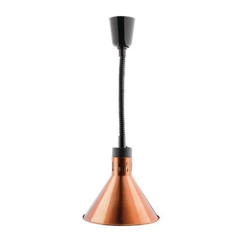  Buffalo Verstelbare warmhoudlamp | koper 