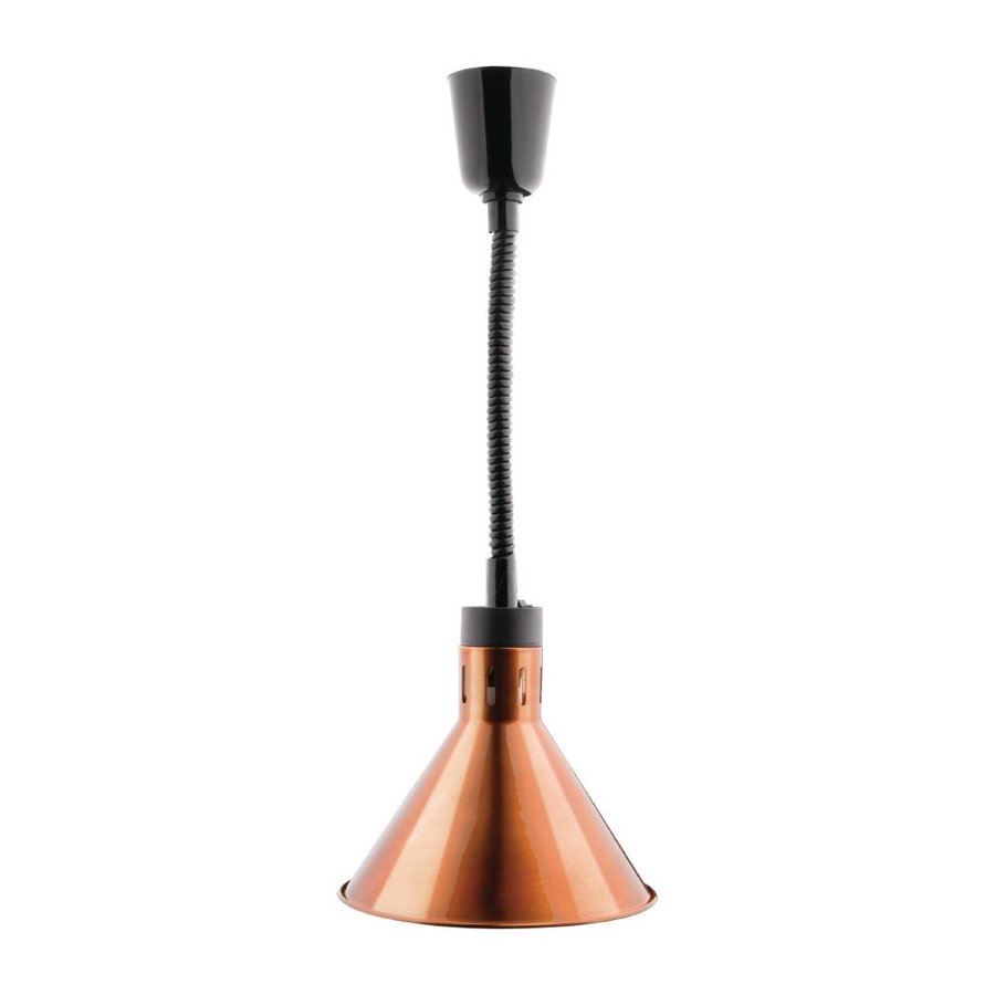Adjustable copper heating lamp