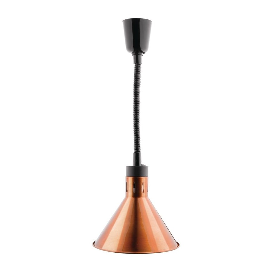 Lampe chauffante réglable en cuivre