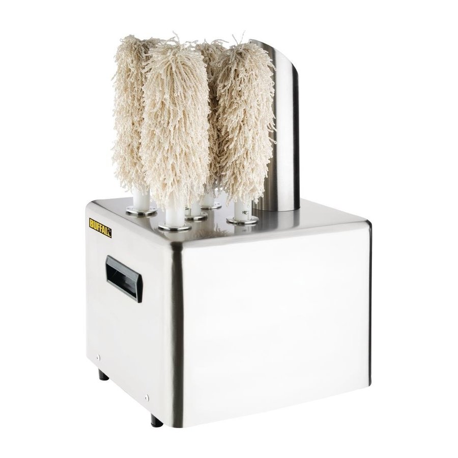 Professional polishing machine | 15.3kg | 5 brushes