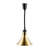 Verstelbare warmhoudlamp | goud
