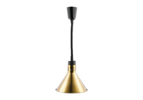  Buffalo Verstelbare warmhoudlamp | goud 