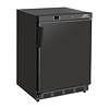 HorecaTraders Compact freezer | Black | 85.5(h) x 60(w) x 59.5(d)cm