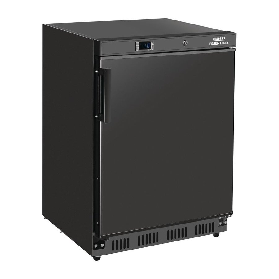 Compact freezer | Black | 85.5(h) x 60(w) x 59.5(d)cm