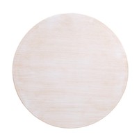 Pre-drilled round table top | vintage white | 600mm