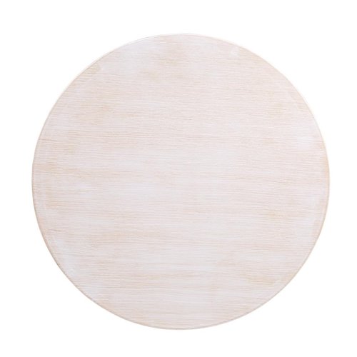  Bolero Pre-drilled round table top | vintage white | 600mm 