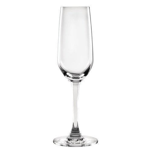  HorecaTraders Mendoza flute glasses | 185ml | 6 pieces | 21(h) x 5.7(Ø)cm 