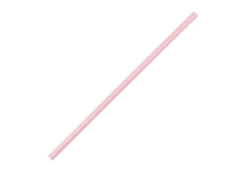  HorecaTraders Compostable Paper Straws | pink | 250 pieces 